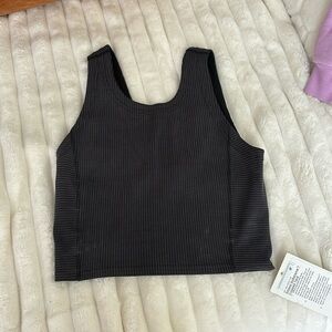 Lululemon softstreme cropped tank top